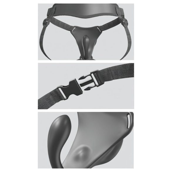 Body Dock - arnés con dildo G-punto y Silexd 7 - silicona