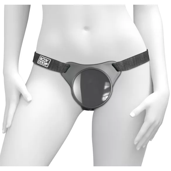 Body Dock OG - arnés inferior con ventosa acoplable (negro)