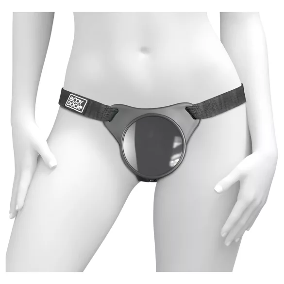 Body Dock OG - arnés inferior con ventosa acoplable (negro)