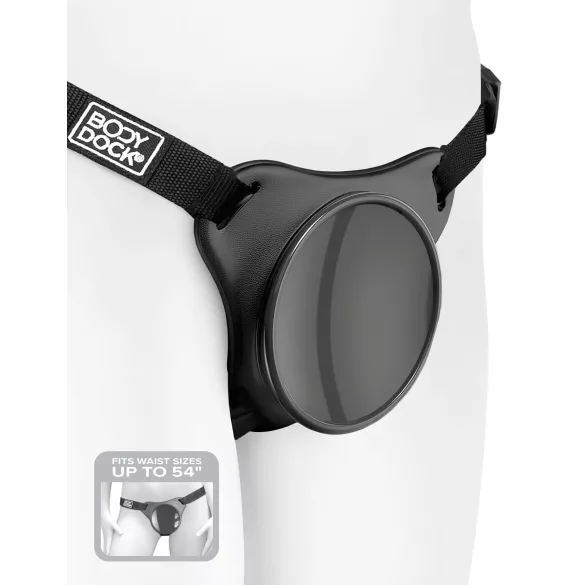 Body Dock OG - arnés inferior con ventosa acoplable (negro)