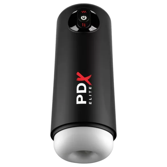 PDX Elite - masturbador automático vibrador impulsos - negro