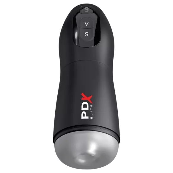 PDX Suck-O-Matic - masturbador automático con batería recargable (negro)