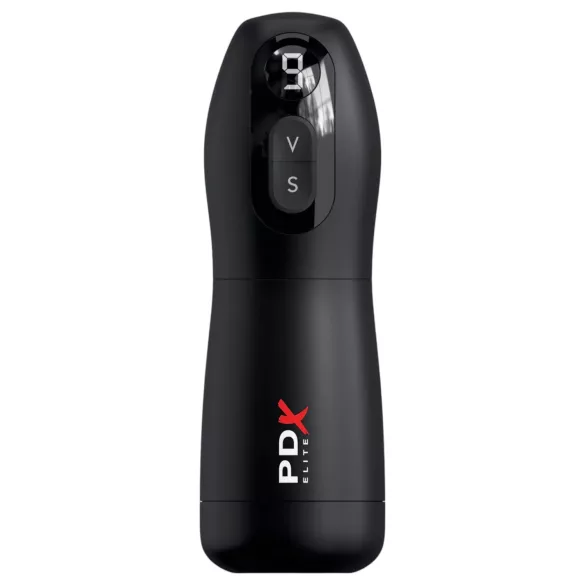 PDX Suck-O-Matic - masturbador automático con batería recargable (negro)