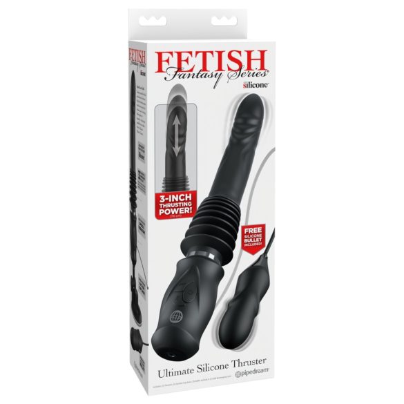 Fetish - vibrador empujador - negro