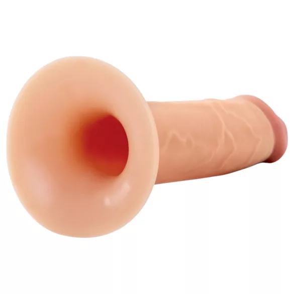 X‑TENSION Elite - consolador hueco con arnés (color natural)