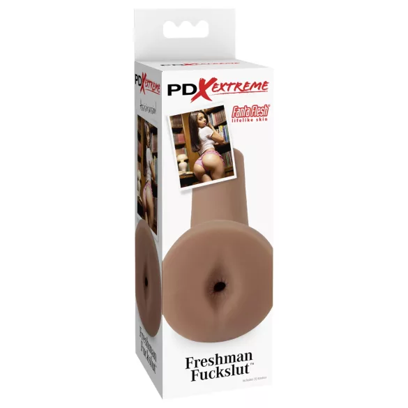 Pipedream Freshman Fuckslut - masturbador realista de glúteos - color natural