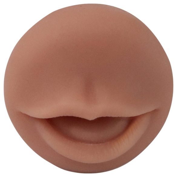 Pipedream Coed Cocksucker - masturbador oral masculino - color natural