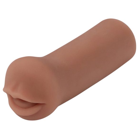 Pipedream Coed Cocksucker - masturbador oral masculino - color natural