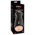 PDX Elite - masturbador succionador vibrador - silicona negra