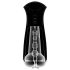 PDX Elite - masturbador succionador vibrador - silicona negra