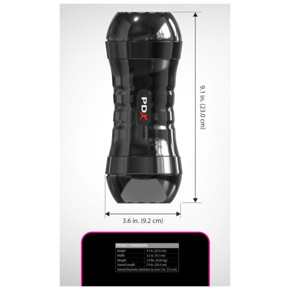 PDX Extreme - masturbador realista vagina húmeda - XXL color natural