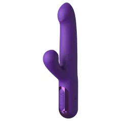  Fantasy For Her - Vibrador impulsor 2 en 1 y estimulador de clítoris (lila)