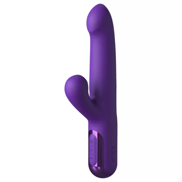 Fantasy For Her - Vibrador impulsor 2en1 y estimulador de clítoris - lila