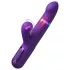 Fantasy For Her - Vibrador impulsor 2en1 y estimulador de clítoris - lila