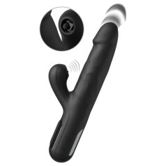 Fetish - Consolador vibrador con 3 motores - negro