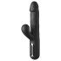 Fetish - Vibrador empujador con 3 motores (negro)