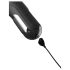 Fetish - Vibrador empujador con 3 motores (negro)