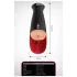 PDX Elite Fuck-O-Mat Pro XL - masturbador vibrador con succión estimulada (negro)