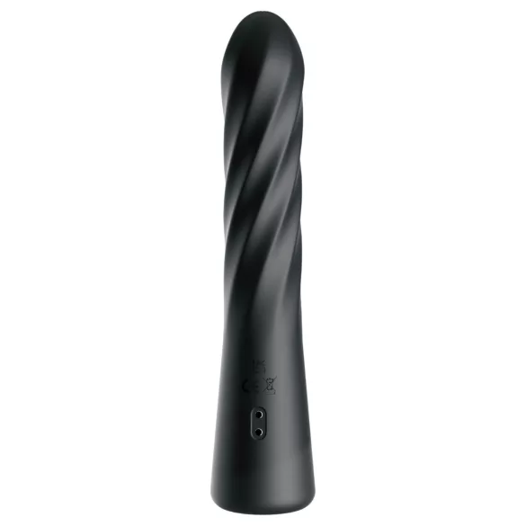 Anal Fantasy Twist Ecstasy - vibrador anal giratorio y de empuje (negro)