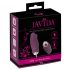 Javida - huevo vibrador remoto - pulsante - silicona lila