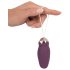 Javida - Huevo vibrador con control remoto y perlas giratorias (morado)