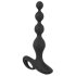 Black Velvet - Vibrador anal perlas (negro)
