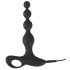 Black Velvet - Vibrador anal perlas (negro)