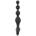 Black Velvet - Vibrador anal perlas (negro)