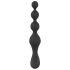 Black Velvet - Vibrador anal perlas (negro)