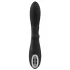 SMILE Triple - vibrador recargable triple impermeable silicona negro