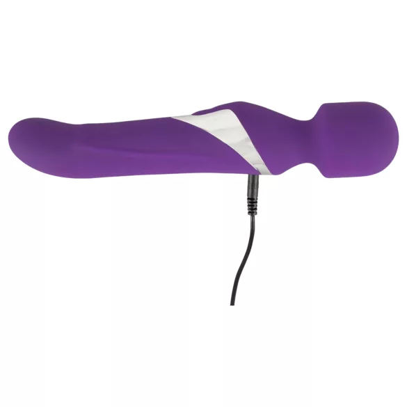 Javida Wand & Pearl - Vibrador masajeador 2 en 1 - silicona lila