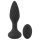 ANOS - Vibrador anal perlas giratorias (negro)