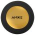 ANOS - Vibrador anal perlas giratorias (negro)