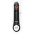 Rebel - funda vibratoria negra con radio y batería recargable