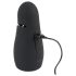 Rebel - Consolador Impermeable Recargable en Forma de Bellota (Negro)