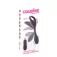 Couples Choice - vibrador doble motor recargable control remoto silicona lila
