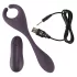 Couples Choice - vibrador doble motor recargable control remoto silicona lila