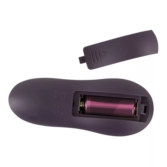 Couples Choice - vibrador doble motor recargable control remoto silicona lila