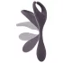 Couples Choice - vibrador doble motor recargable control remoto silicona lila