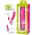 SMILE Soft - vibrador recargable con calor - silicona rosa