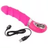 SMILE Soft - vibrador recargable con calor - silicona rosa