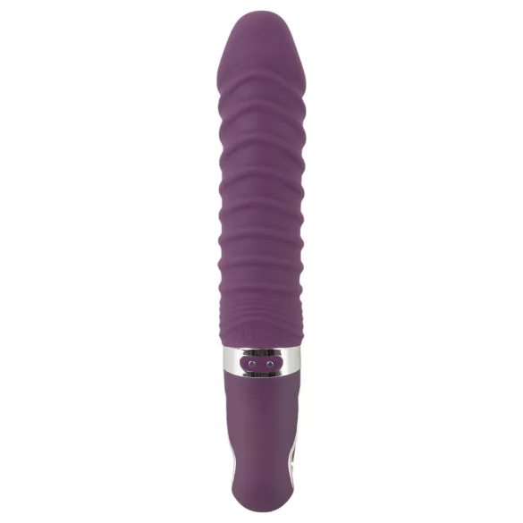 SMILE Soft - vibrador recargable con calefacción - silicona lila