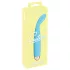 Cuties Mini - vibrador punto G recargable impermeable silicona turquesa