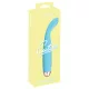 Cuties Mini - vibrador punto G recargable impermeable silicona turquesa