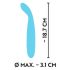 Cuties Mini: vibrador G-Spot, recargable y resistente al agua (turquesa)