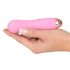 Cuties Mini - Vibrador espiral rosa, recargable y resistente al agua