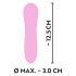 Cuties Mini - Vibrador espiral rosa, recargable y resistente al agua