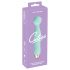 Cuties Mini Wand - recargable, impermeable, vibrador masajeador (verde)