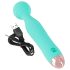 Cuties Mini Wand - recargable, impermeable, vibrador masajeador (verde)