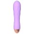 Cuties Mini - recargable, impermeable, vibrador de rejilla (morado)